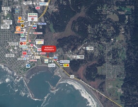 309 Us Highway 101 S, Crescent City, CA - Aérien Vue de la carte