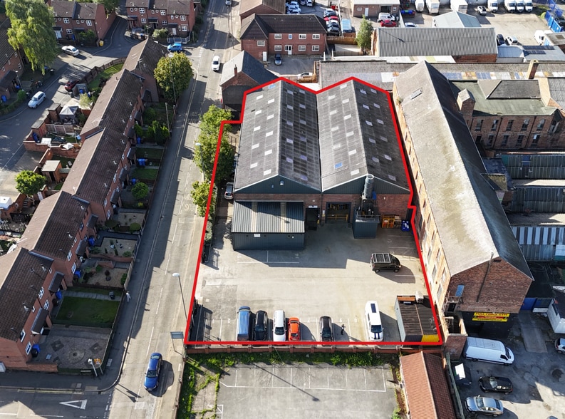 146-148 Abbey St, Derby à vendre - Aérien - Image 2 de 19