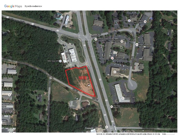 1836 GA Highway 85, Fayetteville, GA for sale - Aerial - Image 1 of 2