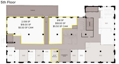 118 N Broadway, Fargo, ND à louer Plan d  tage- Image 1 de 1