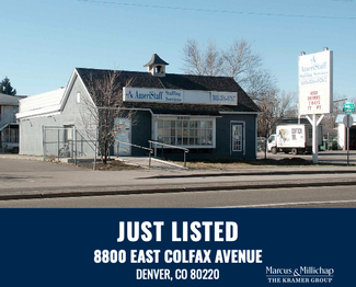 Plus de détails pour 8800 E Colfax Ave, Denver, CO - Vente au détail à vendre