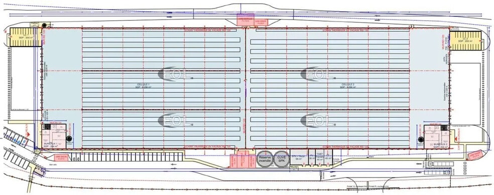 Industrial in Châtenoy-le-Royal for lease - Site Plan - Image 3 of 4