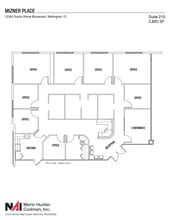 12300 S Shore Blvd, Wellington, FL for lease Floor Plan- Image 1 of 2