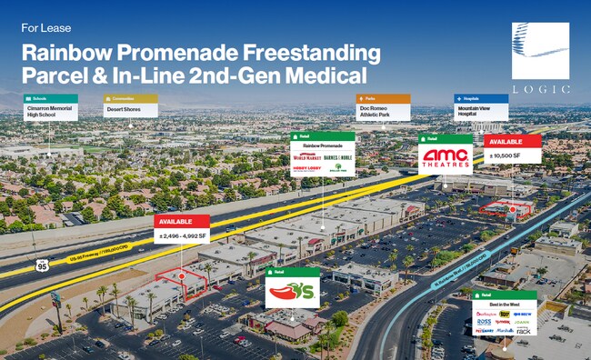 More details for 2001-2351 N Rainbow Blvd, Las Vegas, NV - Medical, Retail for Lease