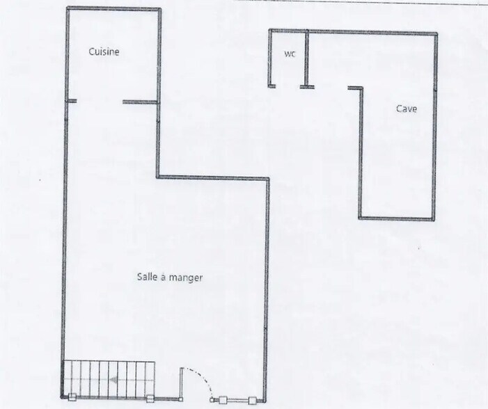 Retail in Paris for lease - Floor Plan - Image 2 of 3