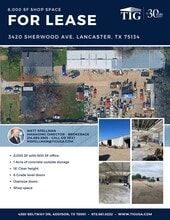 3420 Sherwood Ave, Lancaster, TX for lease Site Plan- Image 1 of 5
