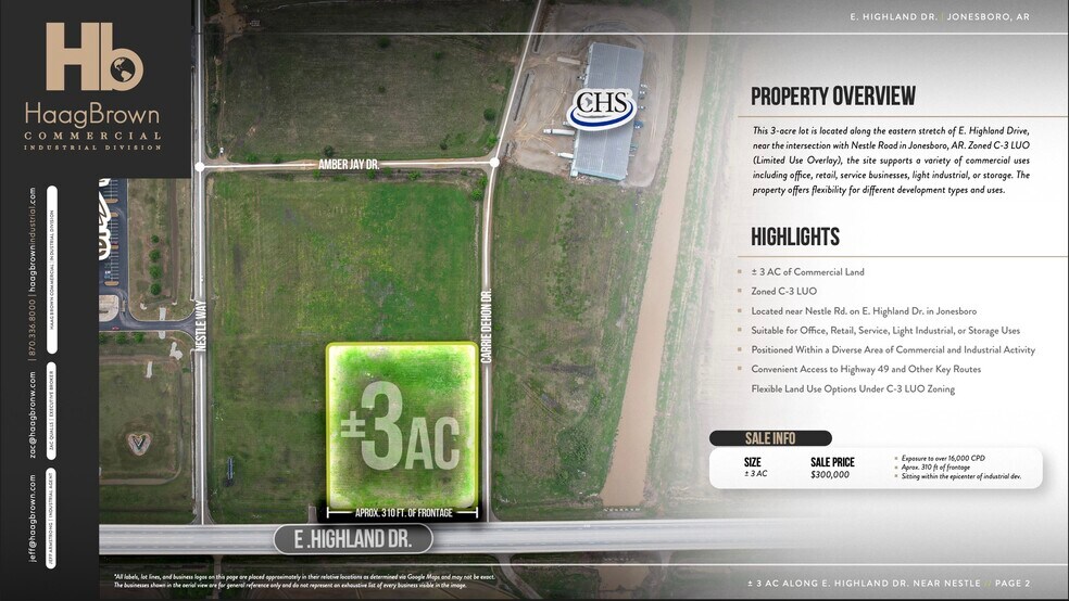 E. Highland dr, Jonesboro, AR à vendre - Photo du bâtiment - Image 2 de 7