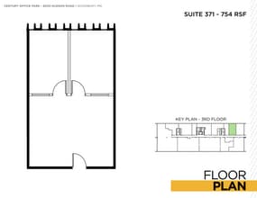 6043 Hudson Rd, Woodbury, MN à louer Plan d’étage- Image 1 de 1