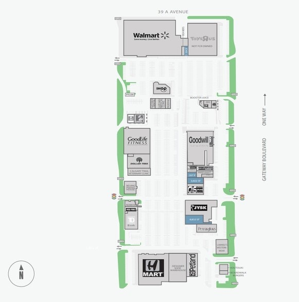 3940 Gateway Blvd NW, Edmonton, AB for sale - Site Plan - Image 1 of 1