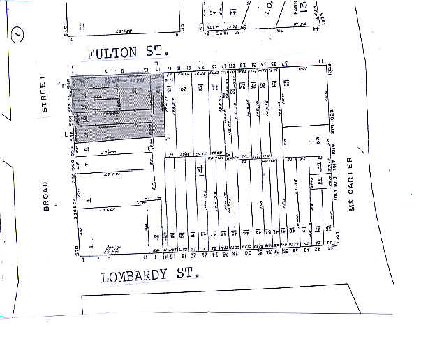 550 Broad St, Newark, NJ à louer - Plan cadastral - Image 2 de 16