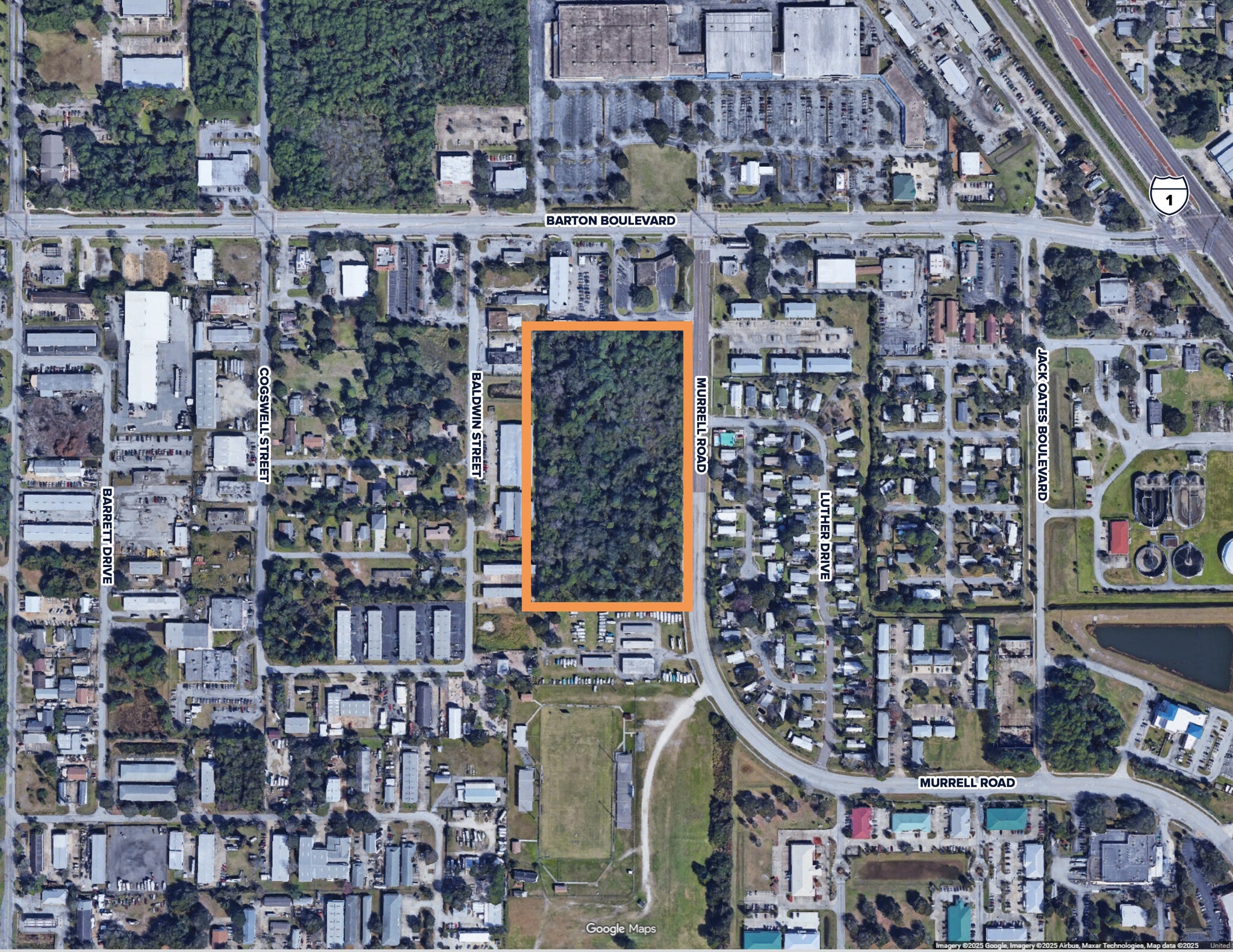 Murrell Road & Barnes Blvd, Rockledge, FL for sale Primary Photo- Image 1 of 2