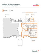 1810 Stadium Dr, Phenix City, AL à louer Plan d’étage- Image 1 de 1
