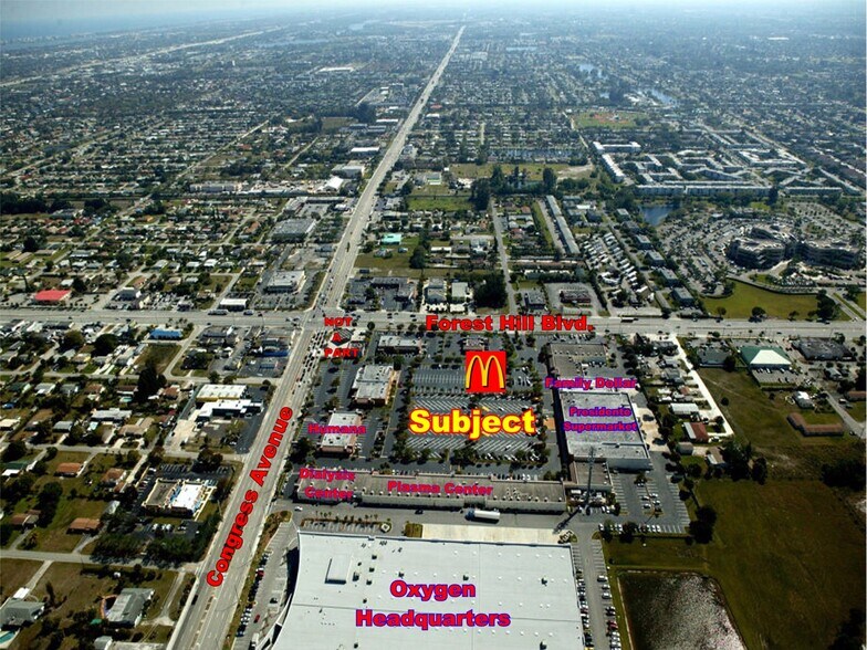 3113-3169 Forest Hill Blvd, West Palm Beach, FL à louer - Photo du bâtiment - Image 3 de 4