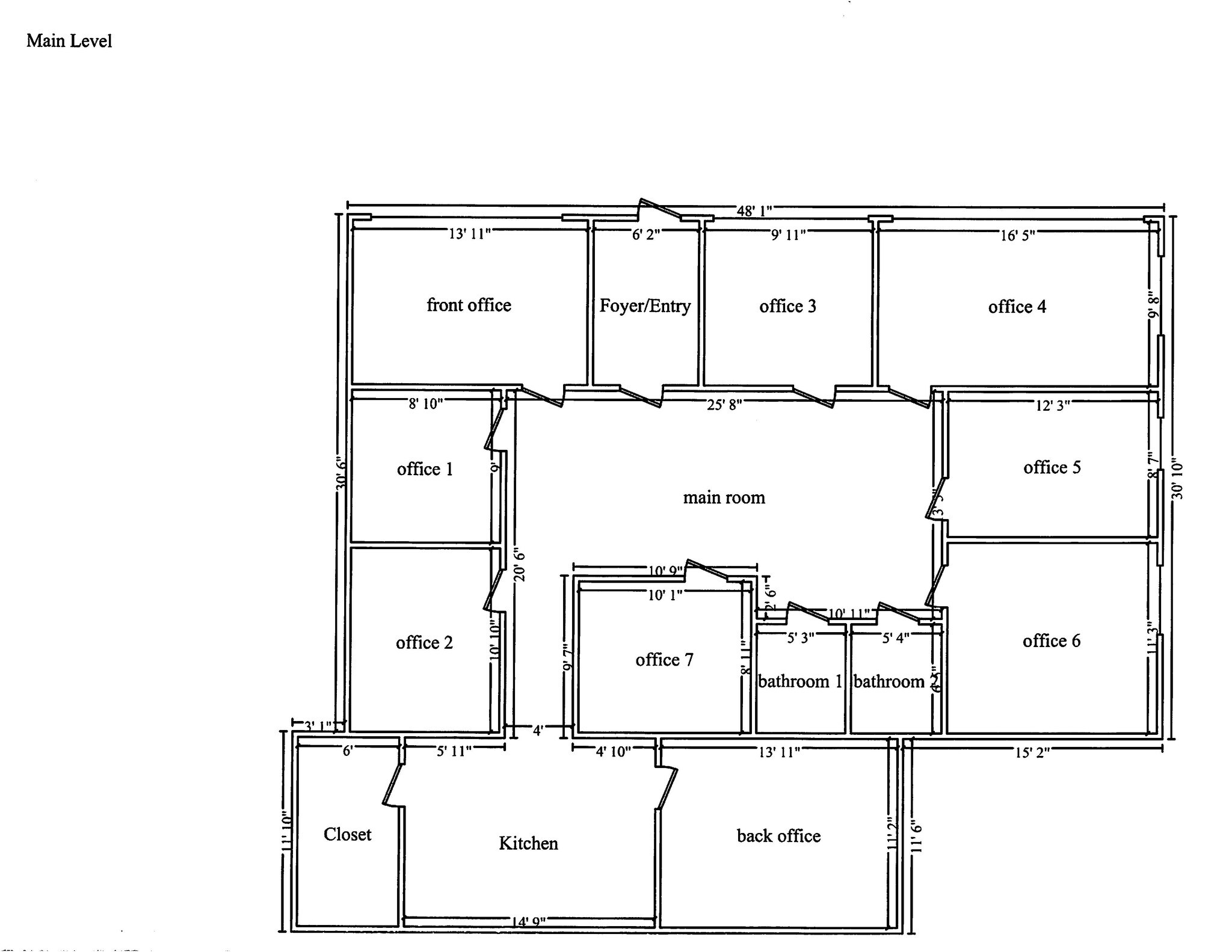 1322 W Walton St, Chicago, IL for lease Floor Plan- Image 1 of 21