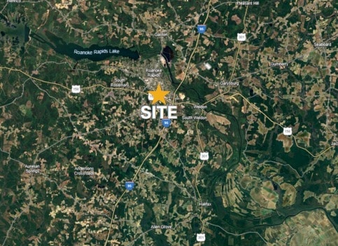 1331 Stancell St, Roanoke Rapids, NC à vendre - Plan de site - Image 3 de 4