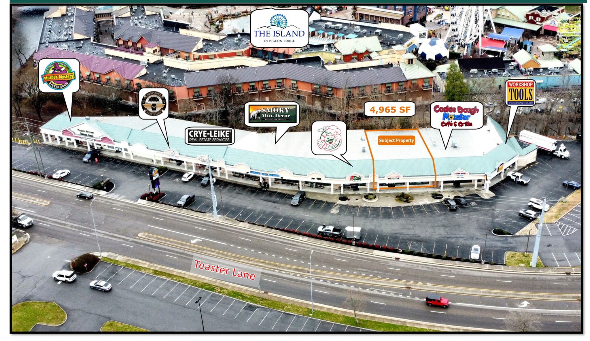 2656-2684 Teaster Ln, Pigeon Forge, TN for lease Interior Photo- Image 1 of 6