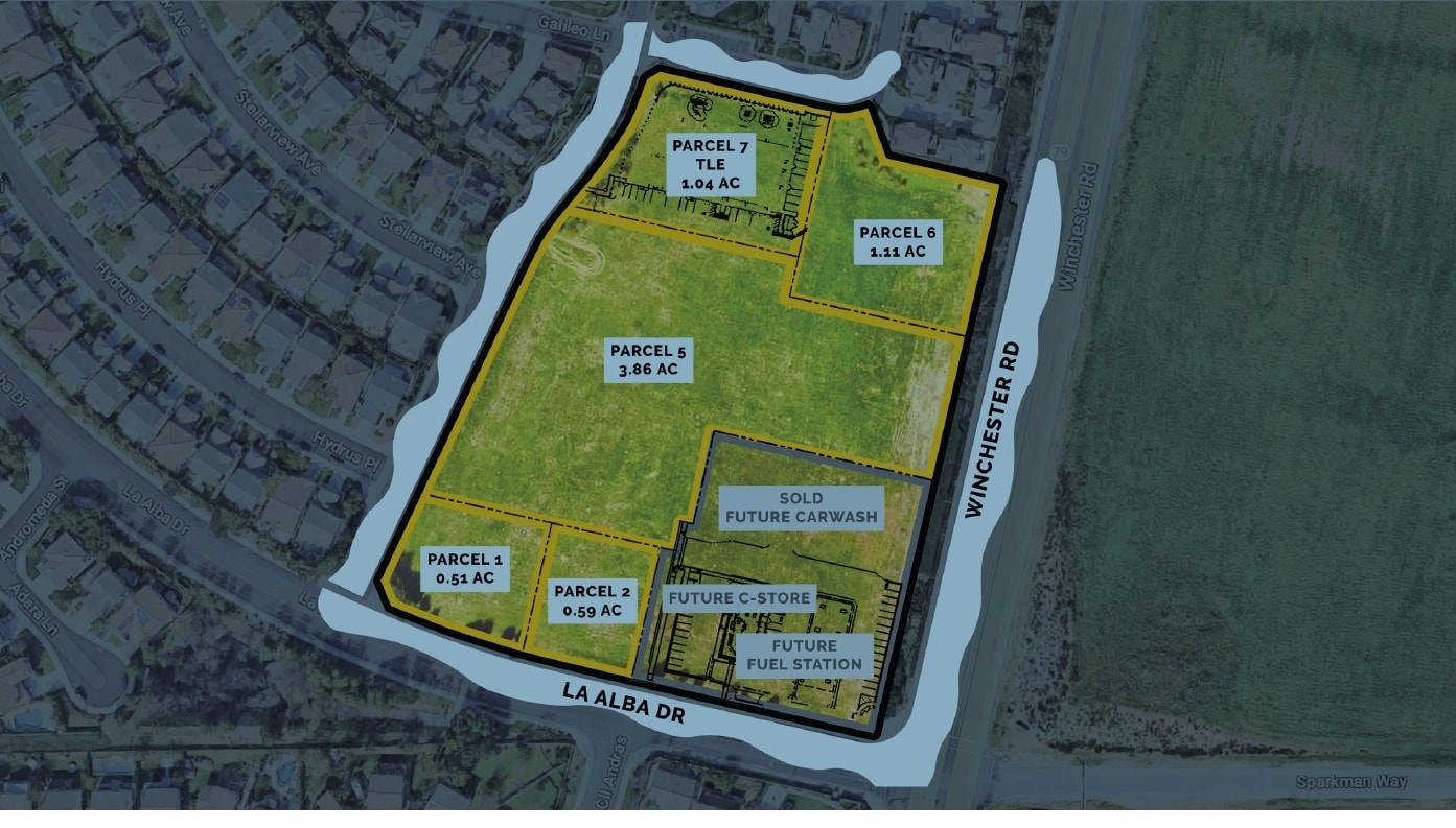 Winchester Road, Murrieta, CA for sale Site Plan- Image 1 of 3