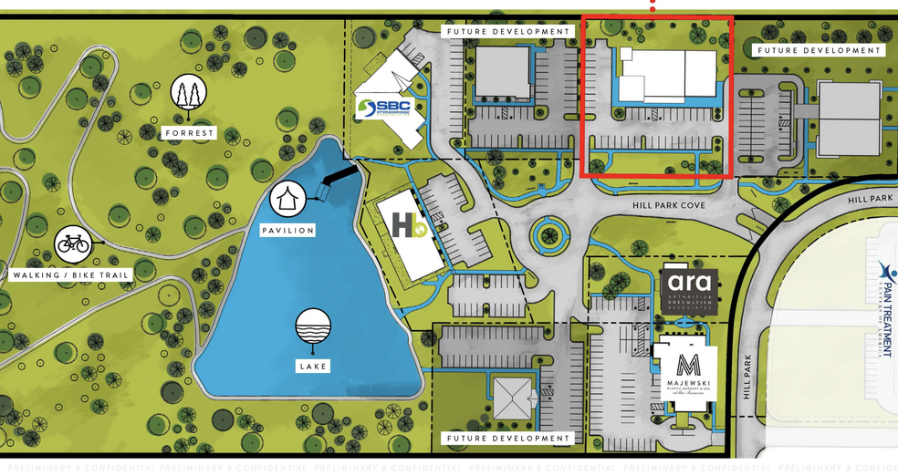 1690 Hill Park Cv, Jonesboro, AR à louer - Plan de site - Image 3 de 10