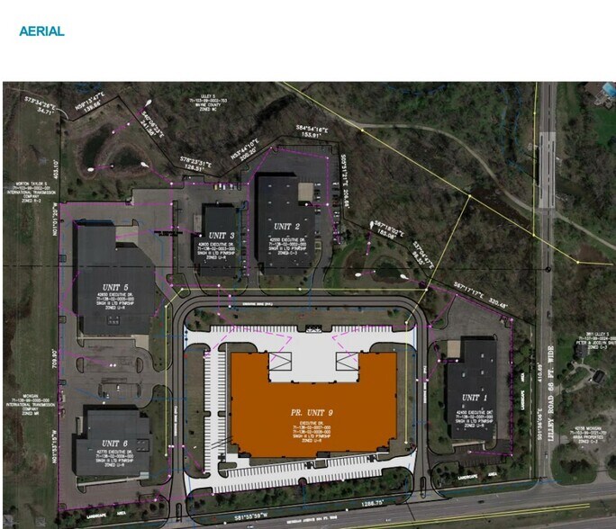 Michigan Ave & Executive Dr, Canton, MI for lease - Aerial - Image 2 of 2