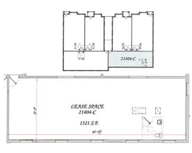 21404 Provincial, Katy, TX for lease Floor Plan- Image 2 of 2