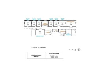 13499 Biscayne Blvd, Miami, FL à louer Plan d’étage- Image 1 de 8