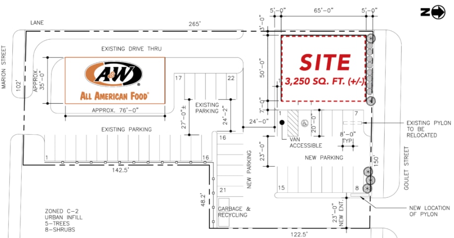 376 Goulet Street St, Winnipeg, MB for lease - Site Plan - Image 1 of 1