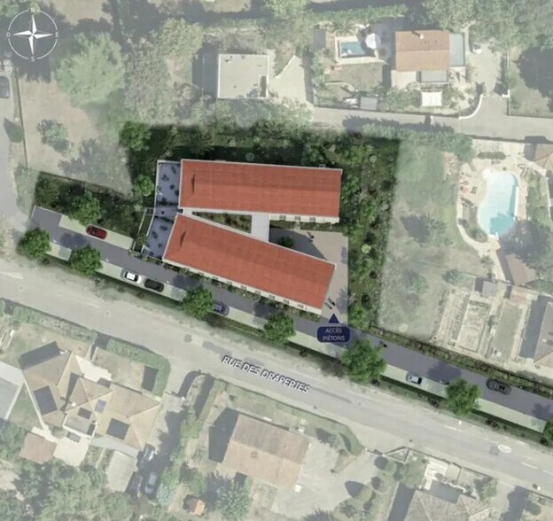 Office in Saint-Cyr-au-Mont-d'Or for lease - Aerial - Image 2 of 6