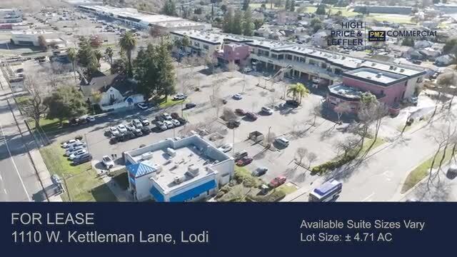 1110 W Kettleman Ln, Lodi, CA à louer - Vidéo sur l’inscription commerciale - Image 2 de 30