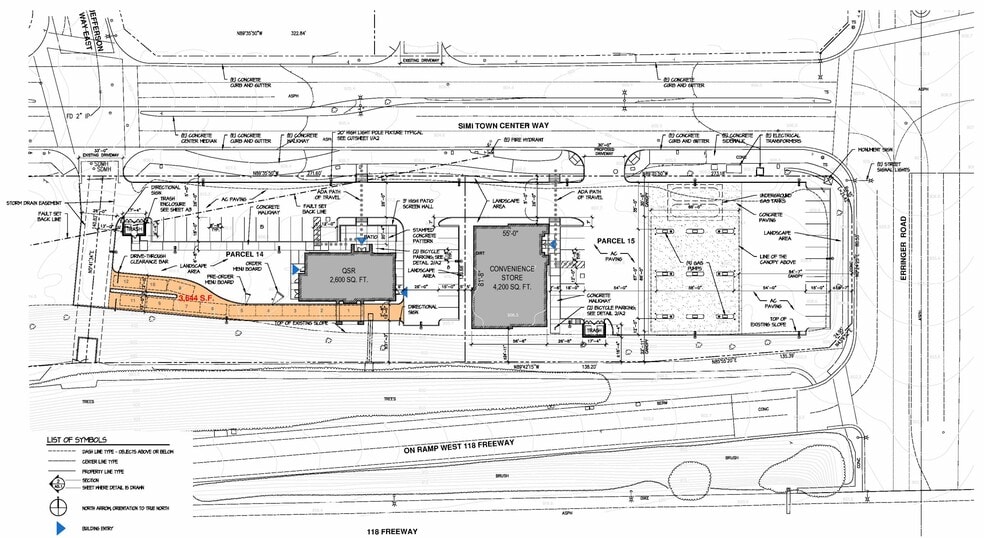 SWC of Erringer Rd & Simi Town Center Way, Simi Valley, CA à louer - Plan de site - Image 3 de 5