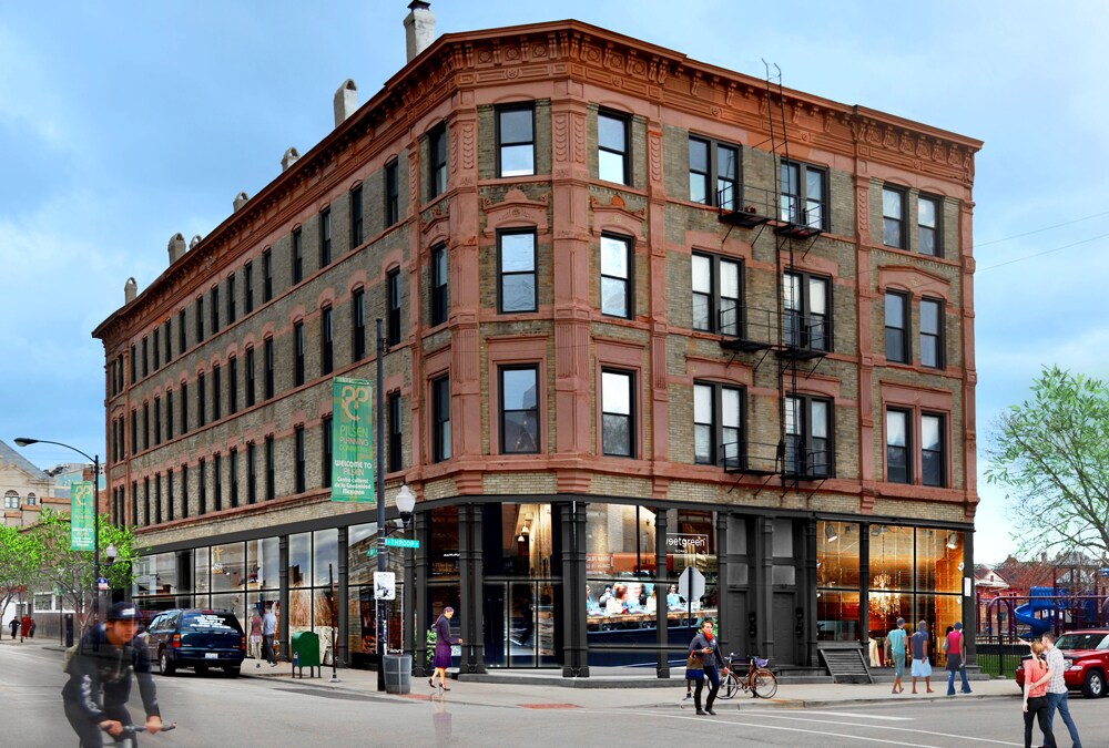 1245-1259 W 18th St, Chicago, IL for lease Building Photo- Image 1 of 2