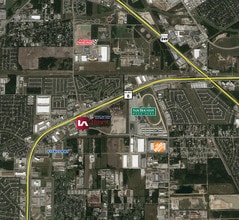 8727 Fallbrook Dr, Houston, TX - Aerial  map view