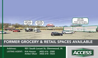 More details for 890-927 N Locust St, Glenwood, IA - Retail for Lease