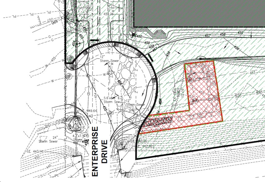 6701 Enterprise Dr, Louisville, KY for lease - Site Plan - Image 2 of 2