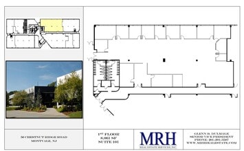 50 Chestnut Ridge Rd, Montvale, NJ à louer Plan d’étage- Image 1 de 1