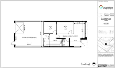 4181 Sladeview Cres, Mississauga, ON for lease Floor Plan- Image 1 of 1