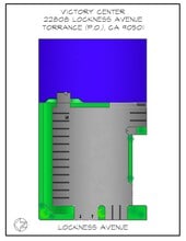 22808 Lockness Ave, Torrance, CA à louer Plan de site- Image 1 de 1