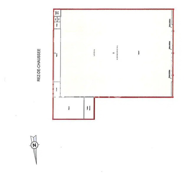 Retail in Savigny-le-Temple for lease - Floor Plan - Image 2 of 4