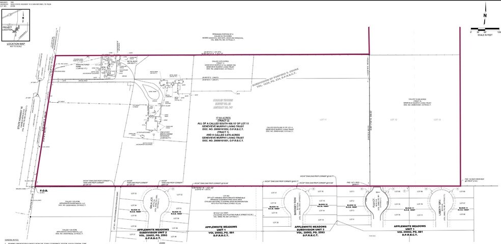 10222 State Hwy 16, San Antonio, TX à vendre - Plan cadastral - Image 3 de 3