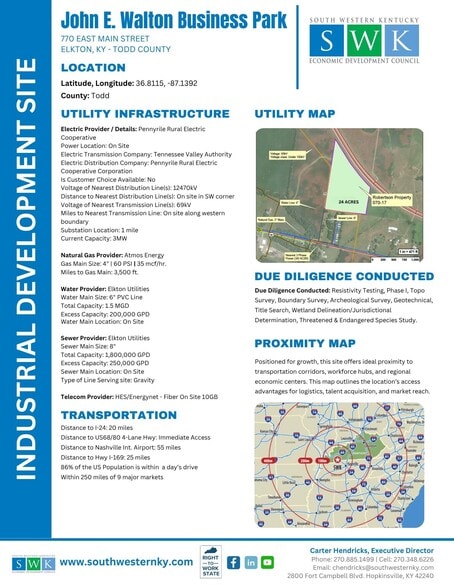 E Jeff Davis Hwy, Elkton, KY à vendre - Autre - Image 2 de 8