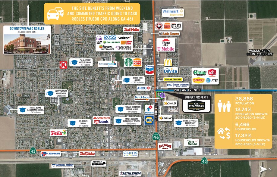 1640 Highway 46, Wasco, CA à vendre - Photo du bâtiment - Image 3 de 4