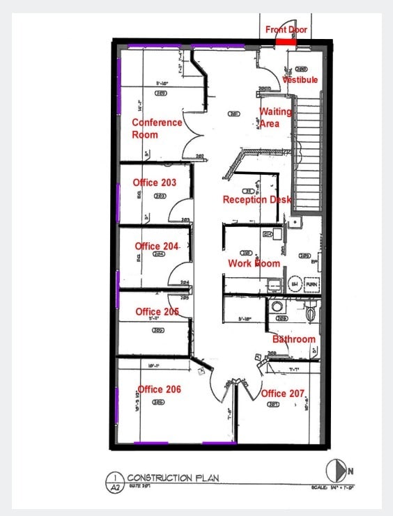 3525 Plymouth Blvd, Plymouth, MN à louer Plan d’étage- Image 1 de 1