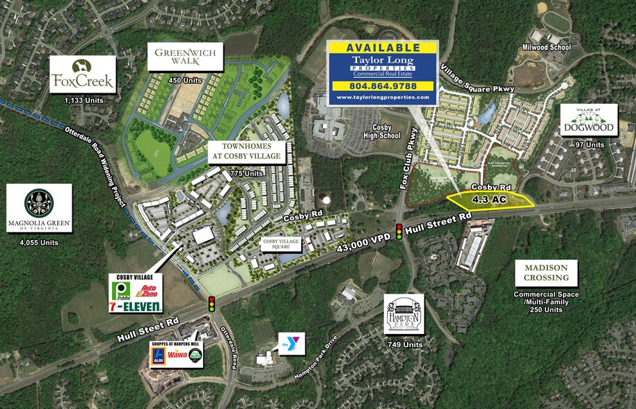 15201 Cosby Rd, Midlothian, VA for sale - Building Photo - Image 1 of 2