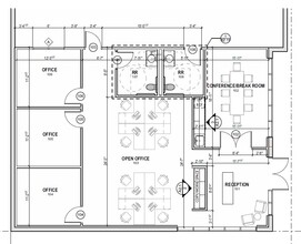 3260 Skyway Cir, Irving, TX for lease Floor Plan- Image 2 of 2