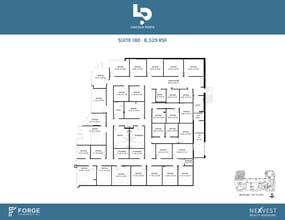 14500 Trinity Blvd, Fort Worth, TX à louer Plan d’étage- Image 2 de 6
