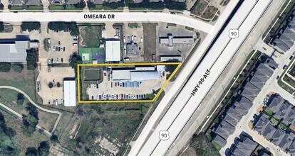 10480 Main St, Houston, TX - AERIAL  map view