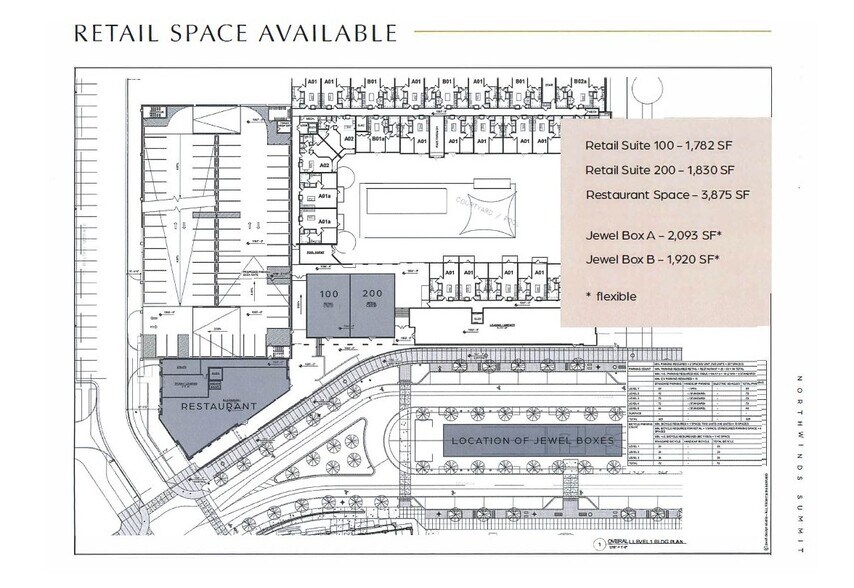 6000 Summit Pl, Alpharetta, GA à louer - Plan d’étage type - Image 2 de 2