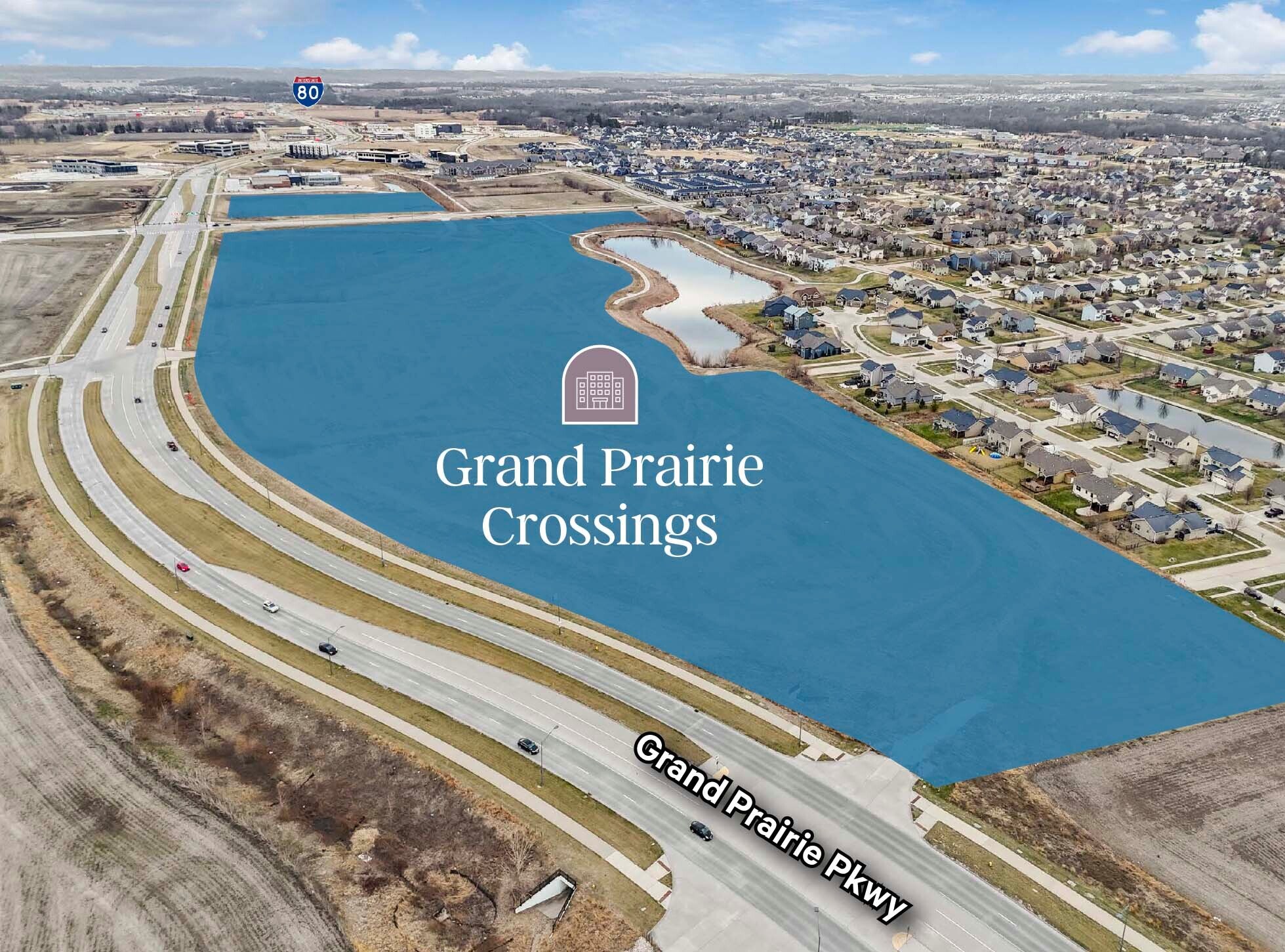 Grand Praire Pky & Westown Pky, Waukee, IA à vendre Aérien- Image 1 de 8