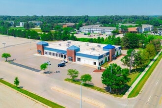 5200-5210 W Saginaw Hwy, Lansing, MI - AERIAL map view - Image1