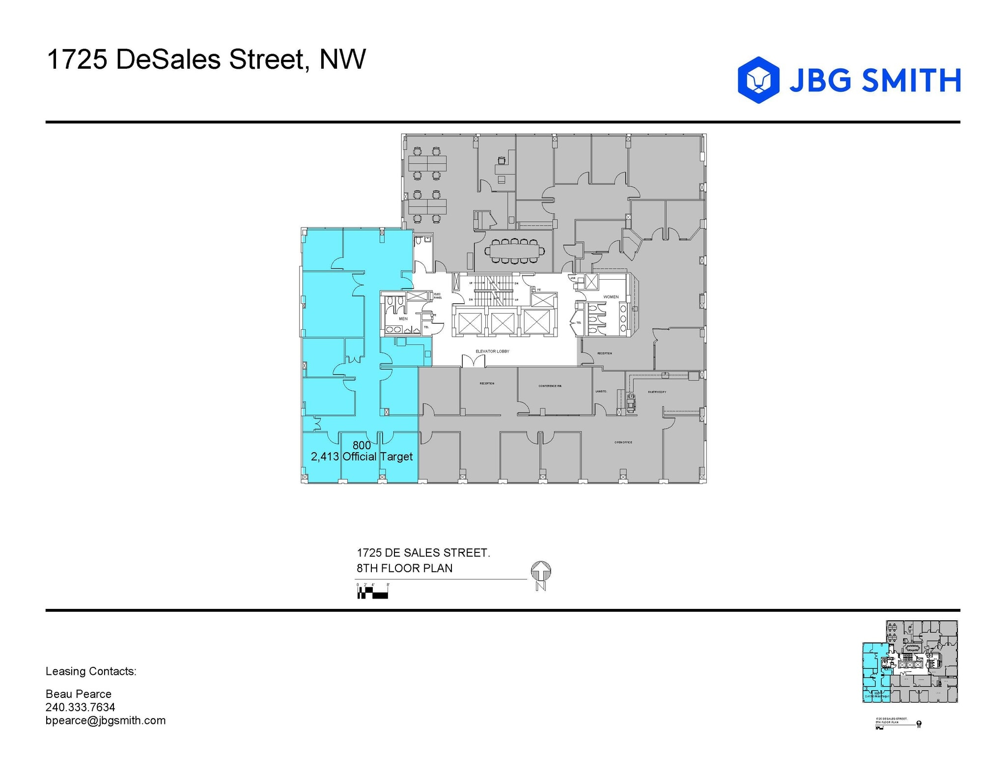 1725 Desales St NW, Washington, DC à louer Photo du bâtiment- Image 1 de 1