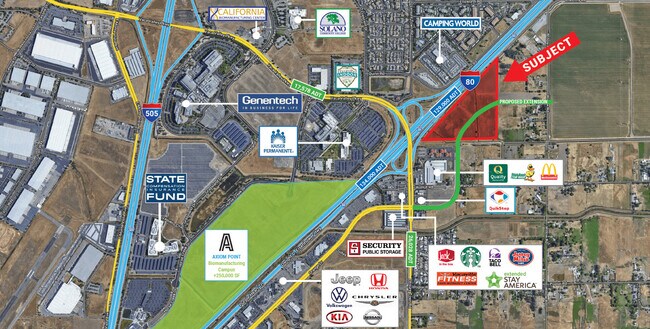More details for I-80 and Leisure Town Road, Vacaville, CA - Land for Sale